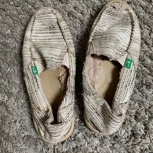 Warm Sanuk shoes
